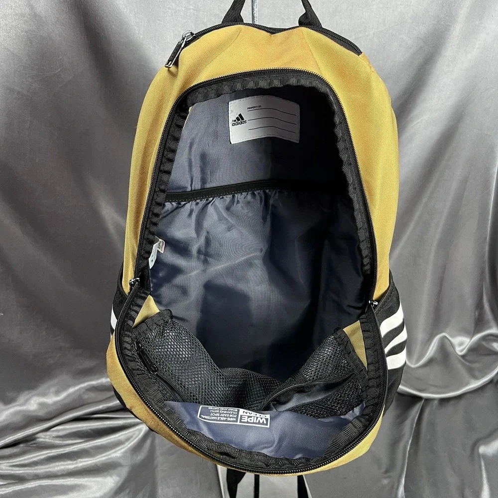 adidas Classic 3S 4 Mesa Brown/Black/White Laptop Unisex Backpack - CLEAN